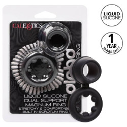 Calexotics - Bague Alpha Dual Magnum Noir